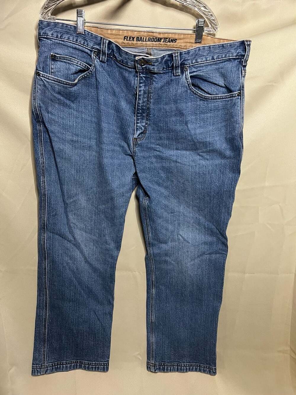 Duluth Trading Co. Flex Ballroom Jeans Size 40x28 Blue Relaxed Fit Denim